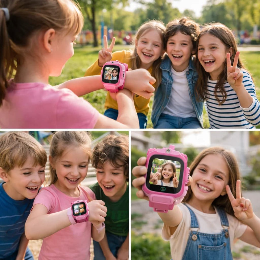 MaxiZoom Smartwatch – Montre Connectée Enfant Multifonction (Jeux, Appels & Caméra HD)