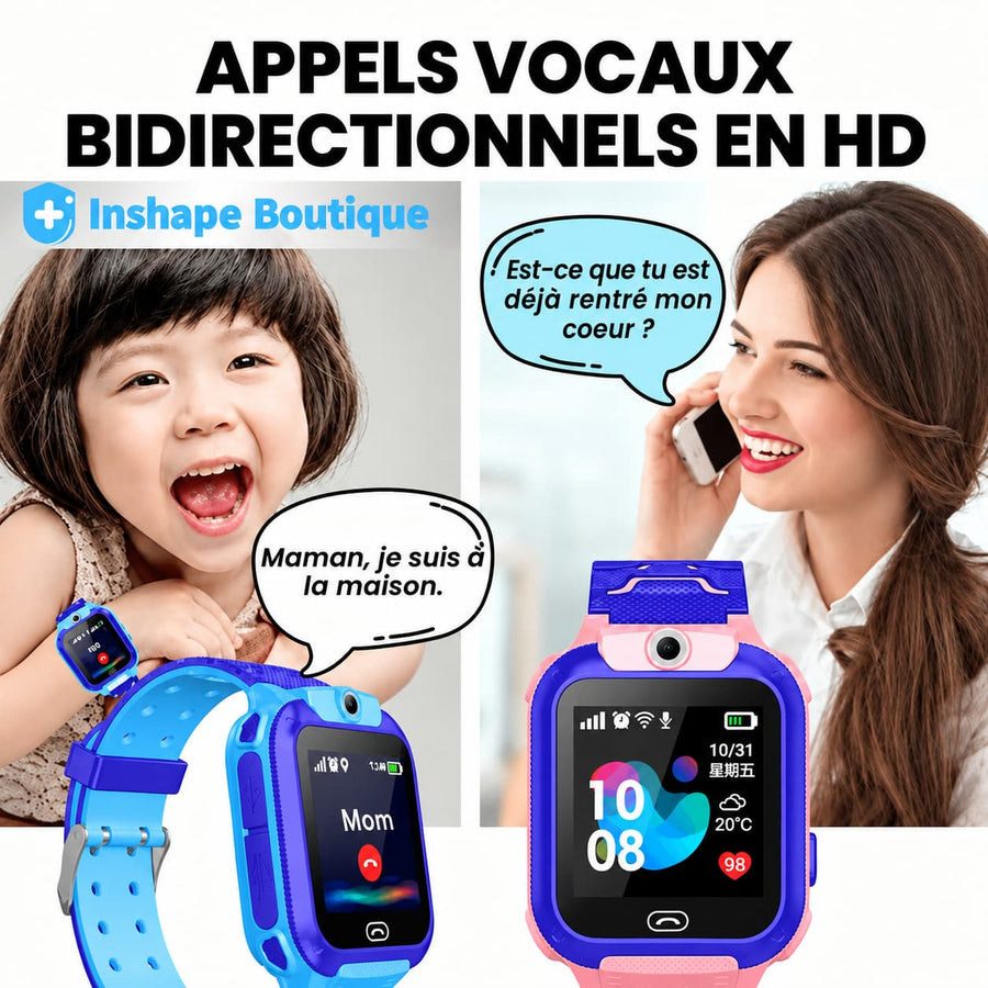 MaxiZoom Smartwatch – Montre Connectée Enfant Multifonction (Jeux, Appels & Caméra HD)
