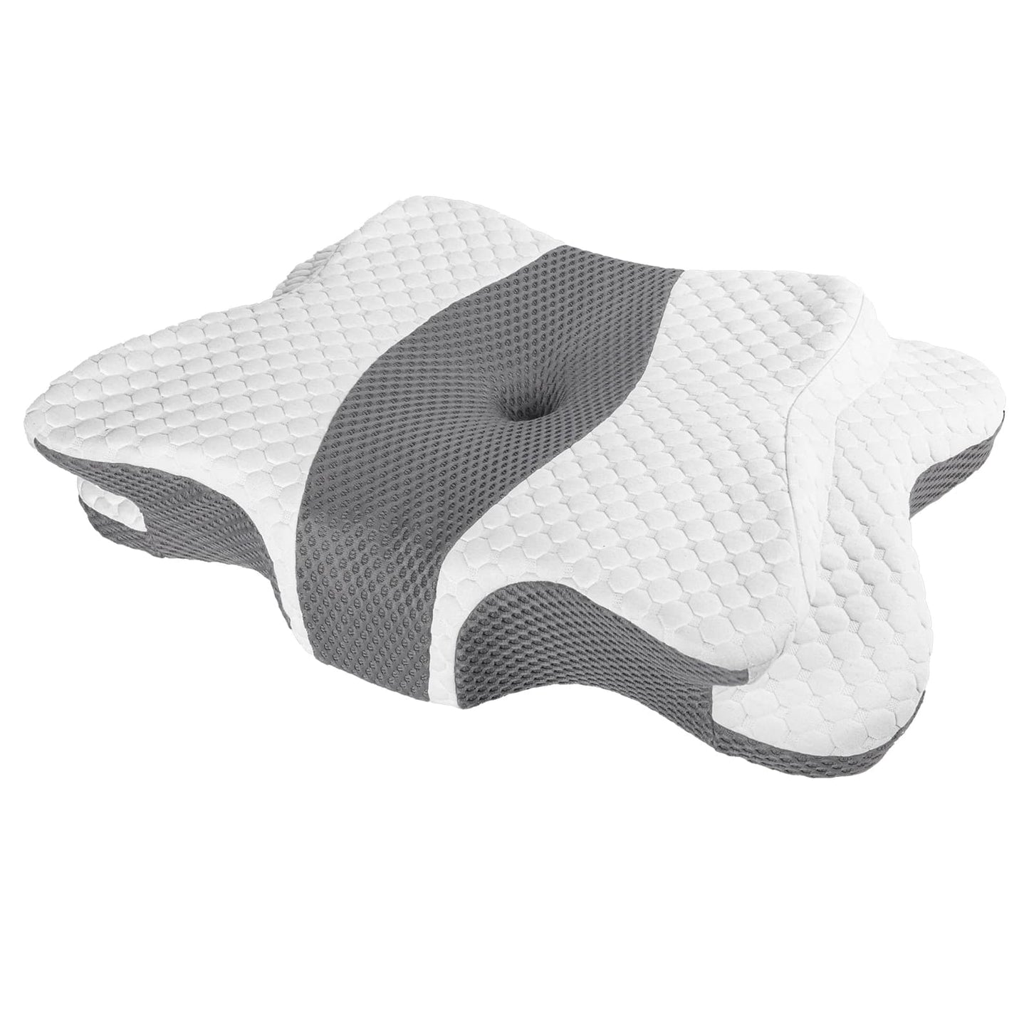 Oreiller cervical ergonomique en forme de papillon