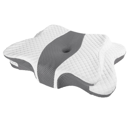 Oreiller cervical ergonomique en forme de papillon