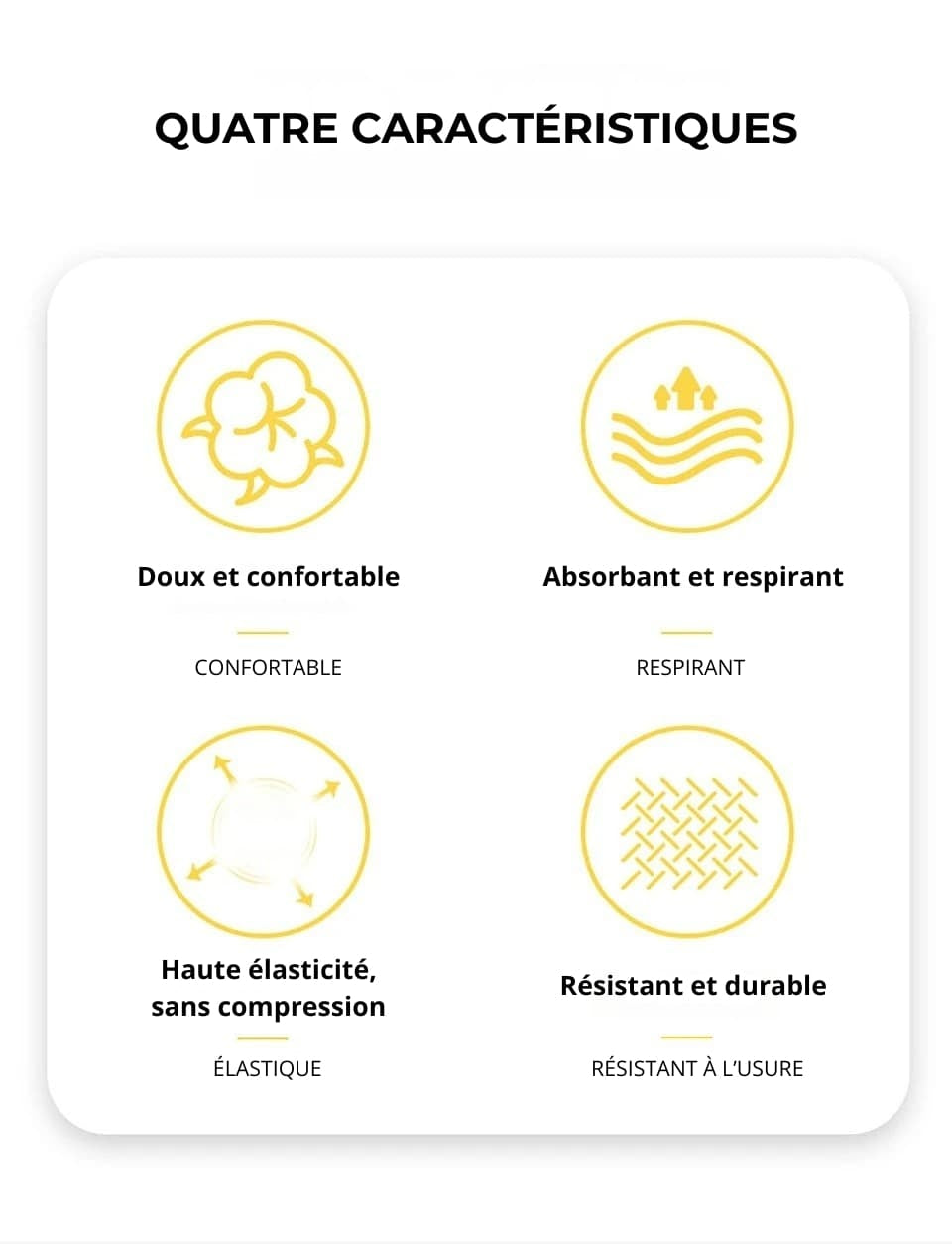 Petites chaussettes de compression unisexes