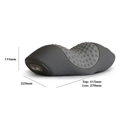Appareil massage pour cervicales avec chauffage et vibrations