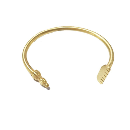 Bracelet magnétique anti-douleurs acier torsadé – style et bien-être