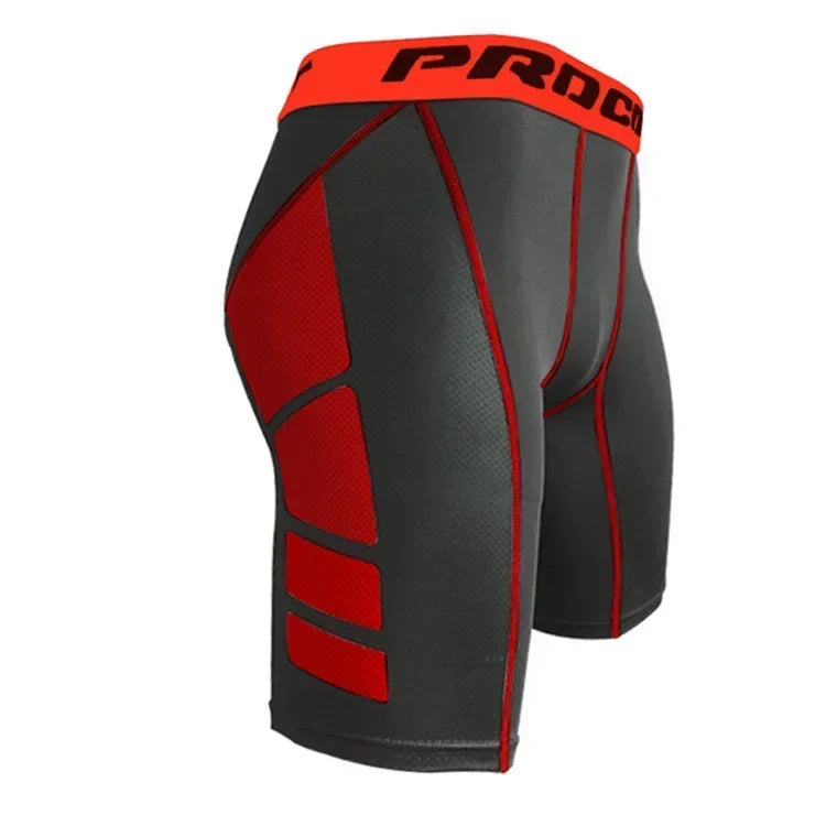 Shorts de compression à séchage rapide pour hommes