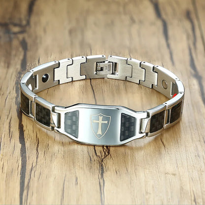 Bracelet anti douleur design pour homme