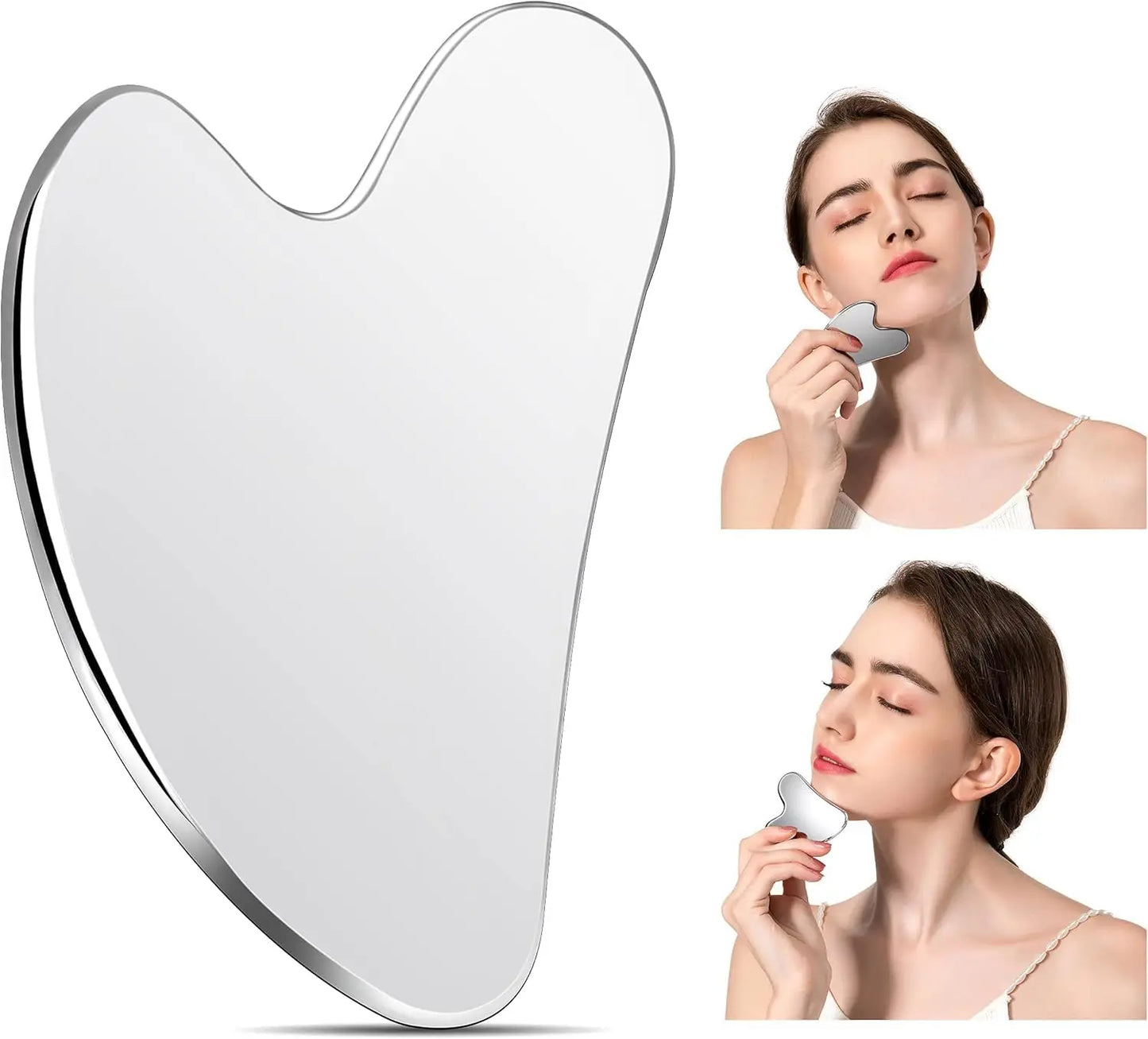 Appareil massage visage en acier inoxydable