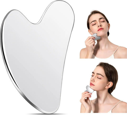 Appareil massage visage en acier inoxydable