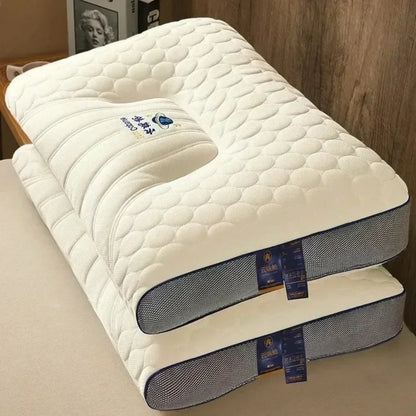 Oreiller ergonomique 3D protection de la colonne vertébrale