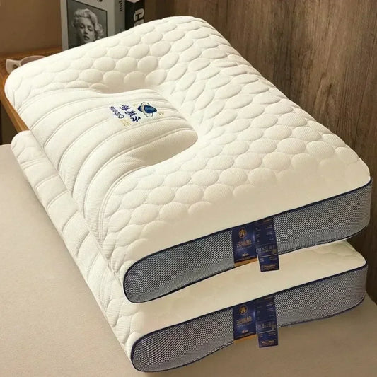 Oreiller ergonomique 3D protection de la colonne vertébrale