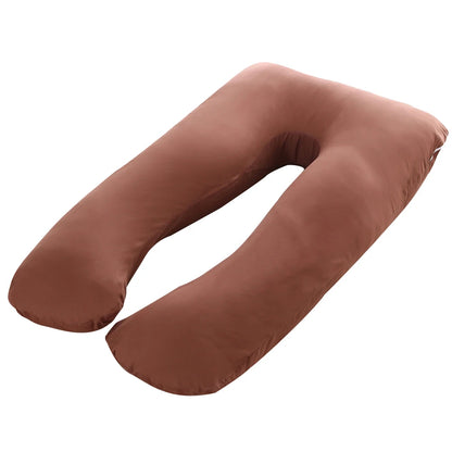 Oreiller de grossesse en U lavable – ergonomique et multifonctionnel