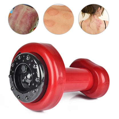 Appareil de massage à ventouse rouge