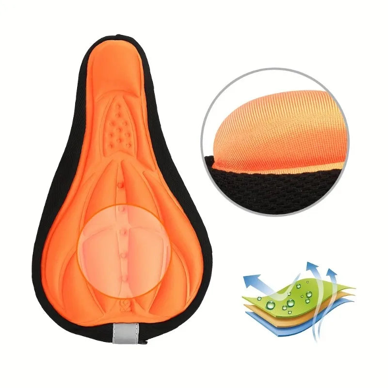 Housse de selle vélo anti-douleur – coussins silicone ergonomiques