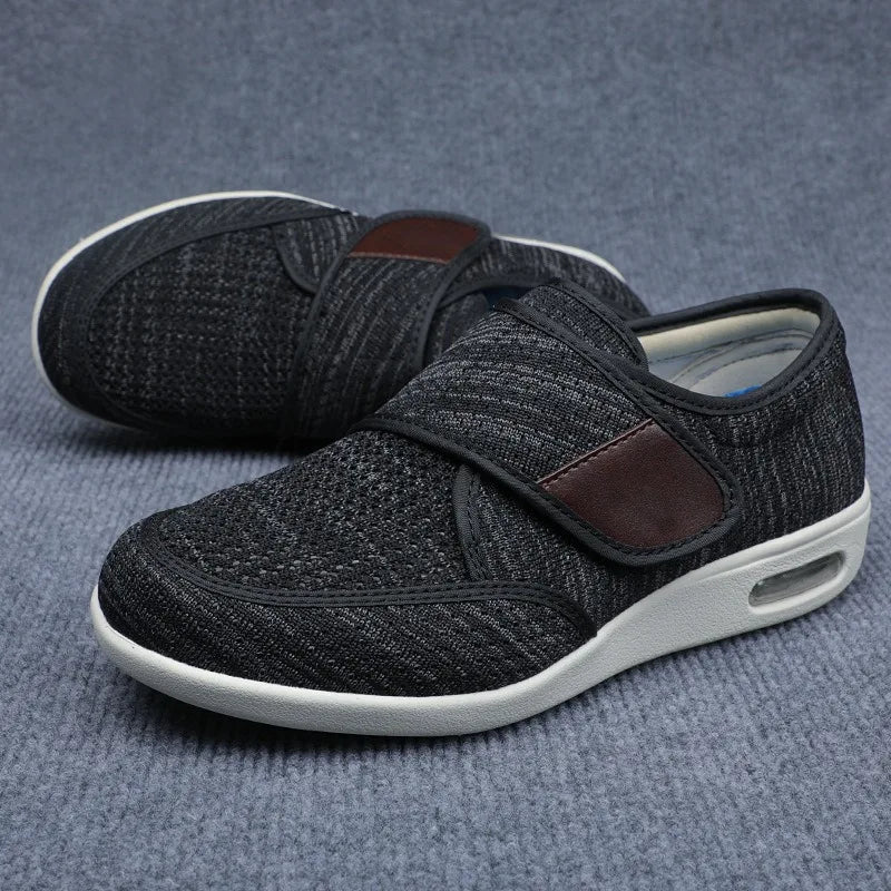 Chaussures orthopédiques à enfiler pour homme