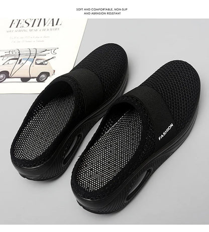 Chaussures orthopédiques style sabot pour femme