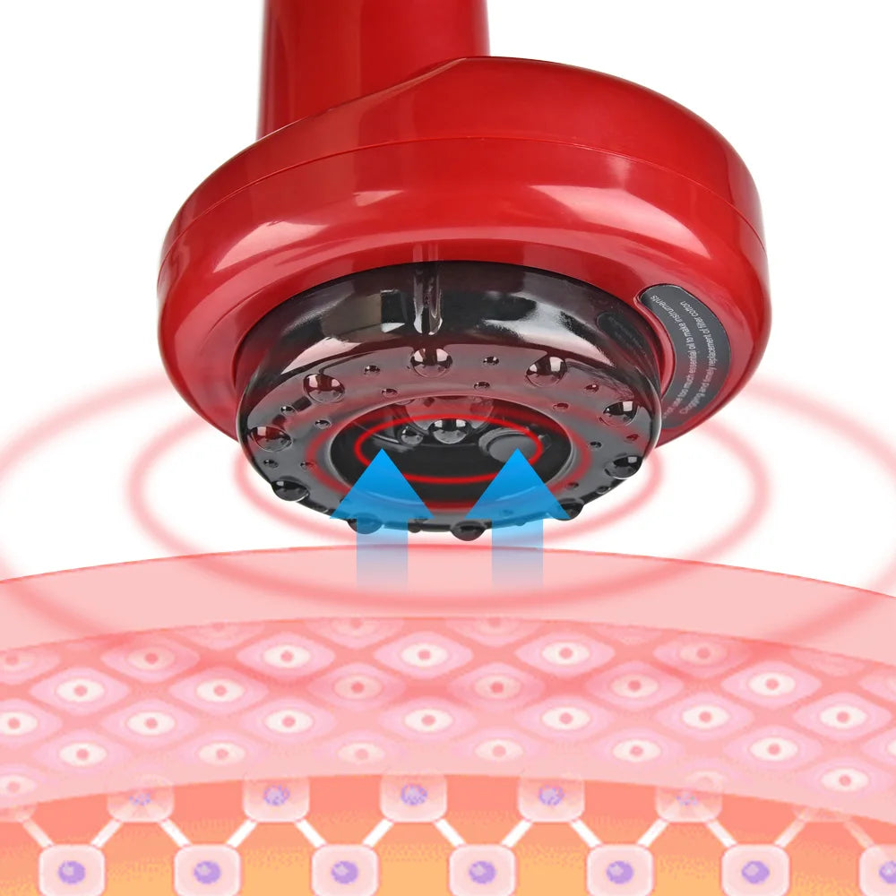 Appareil de massage à ventouse rouge