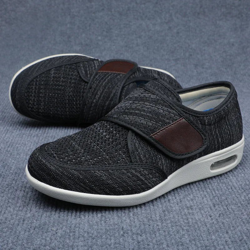Chaussures orthopédiques à enfiler pour homme