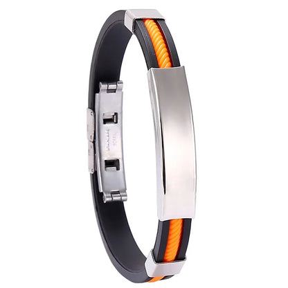 Bracelet magnétique anti-douleurs inox – soulagement naturel quotidien