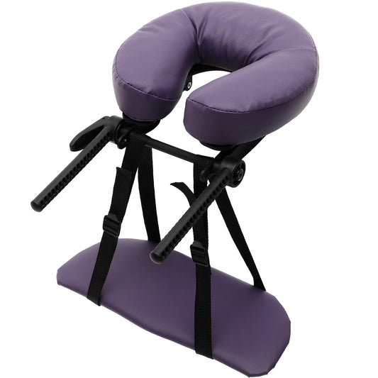 Support de tête avec repose bras pour table de massage