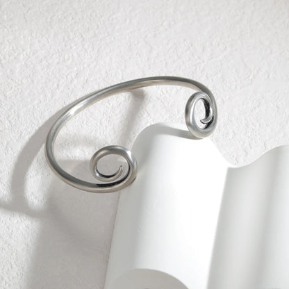 Bracelet magnétique anti-douleurs acier torsadé – style et bien-être