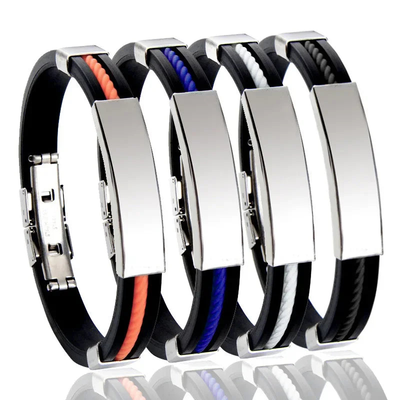 Bracelet magnétique anti-douleurs inox – soulagement naturel quotidien