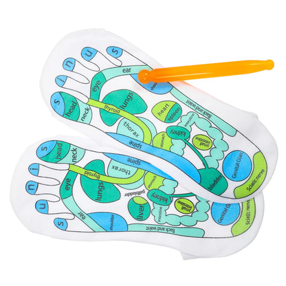 Chaussettes de réflexologie pour cibler les points d’acupression