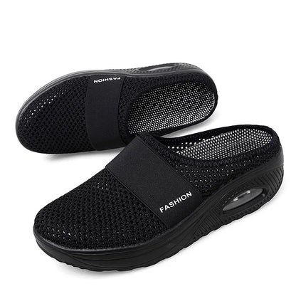 Chaussures orthopédiques style sabot pour femme