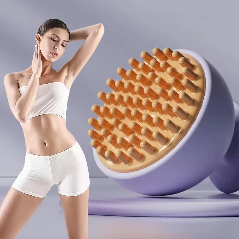 Brosse de massage anti-cellulite manuelle