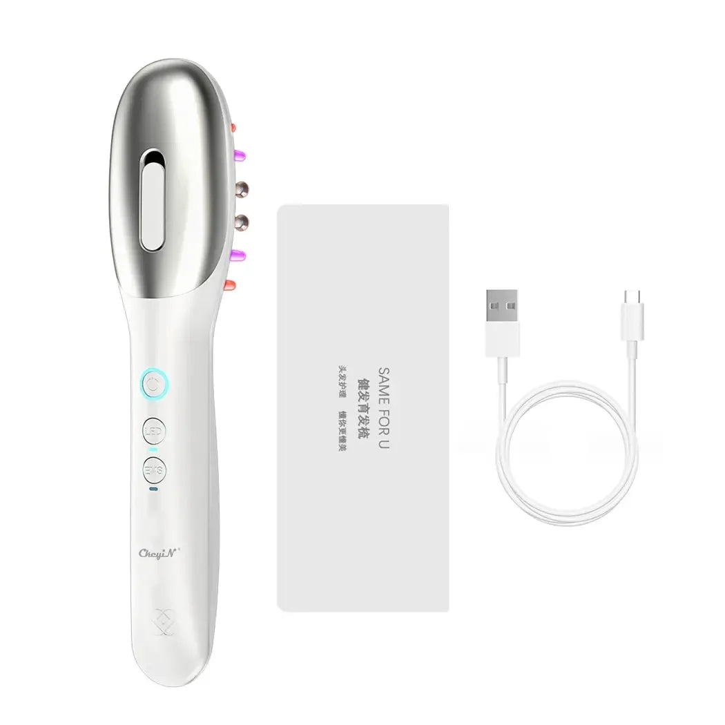 Appareil de massage tête électrique à lumière LED