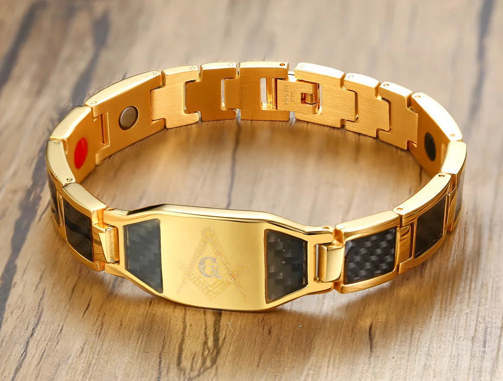 Bracelet anti douleur design pour homme