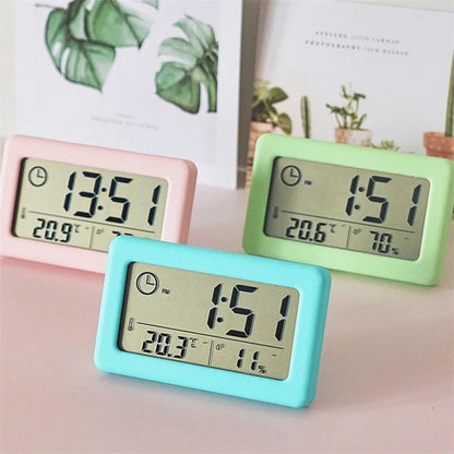 Thermomètre horloge hygromètre numérique pour chambre bébé