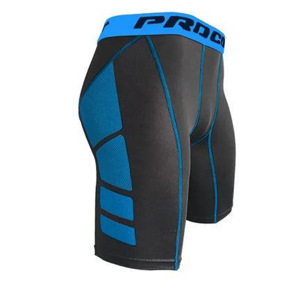 Shorts de compression à séchage rapide pour hommes