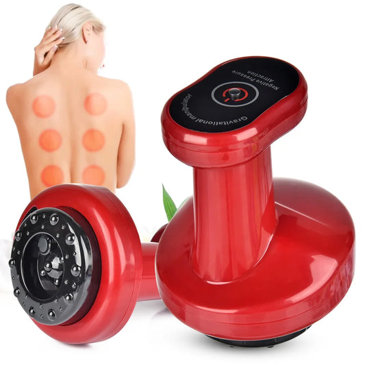Appareil de massage à ventouse rouge