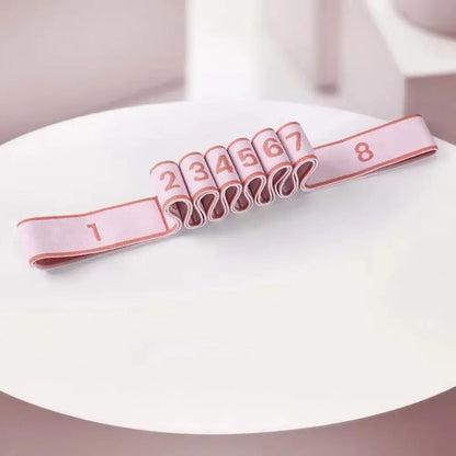 Sangle élastique de résistance pour fitness et yoga