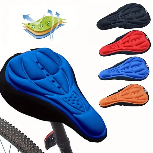 Housse de selle vélo anti-douleur – coussins silicone ergonomiques