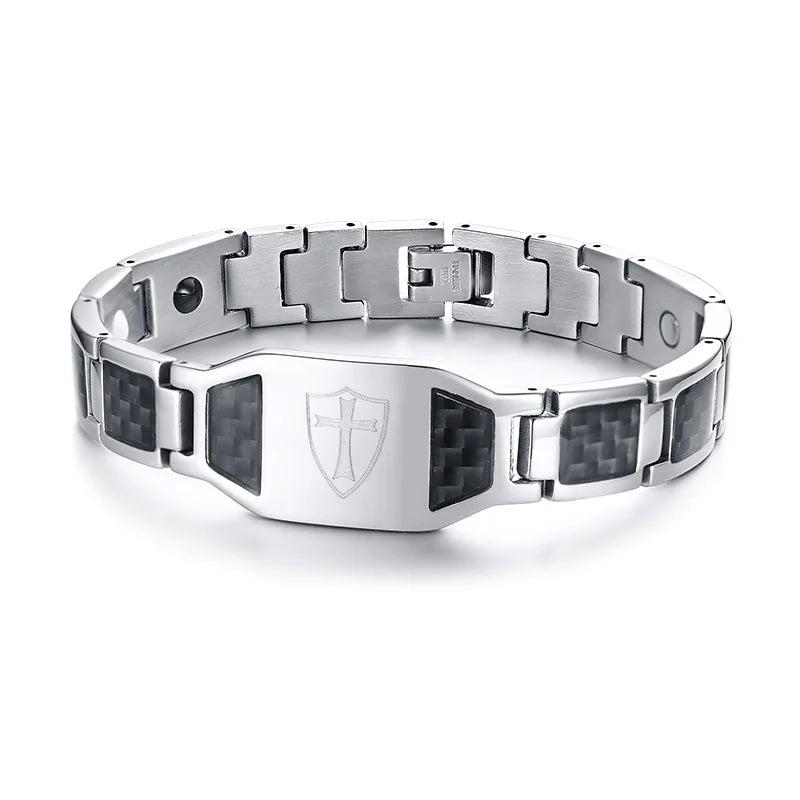 Bracelet anti douleur design pour homme