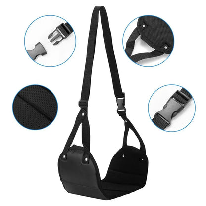 Repose pieds en forme de hamac pour chaise ergonomique