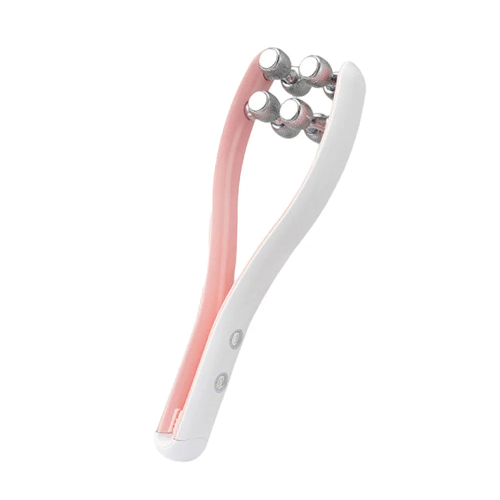 Appareil massage visage ergonomique de style rouleau