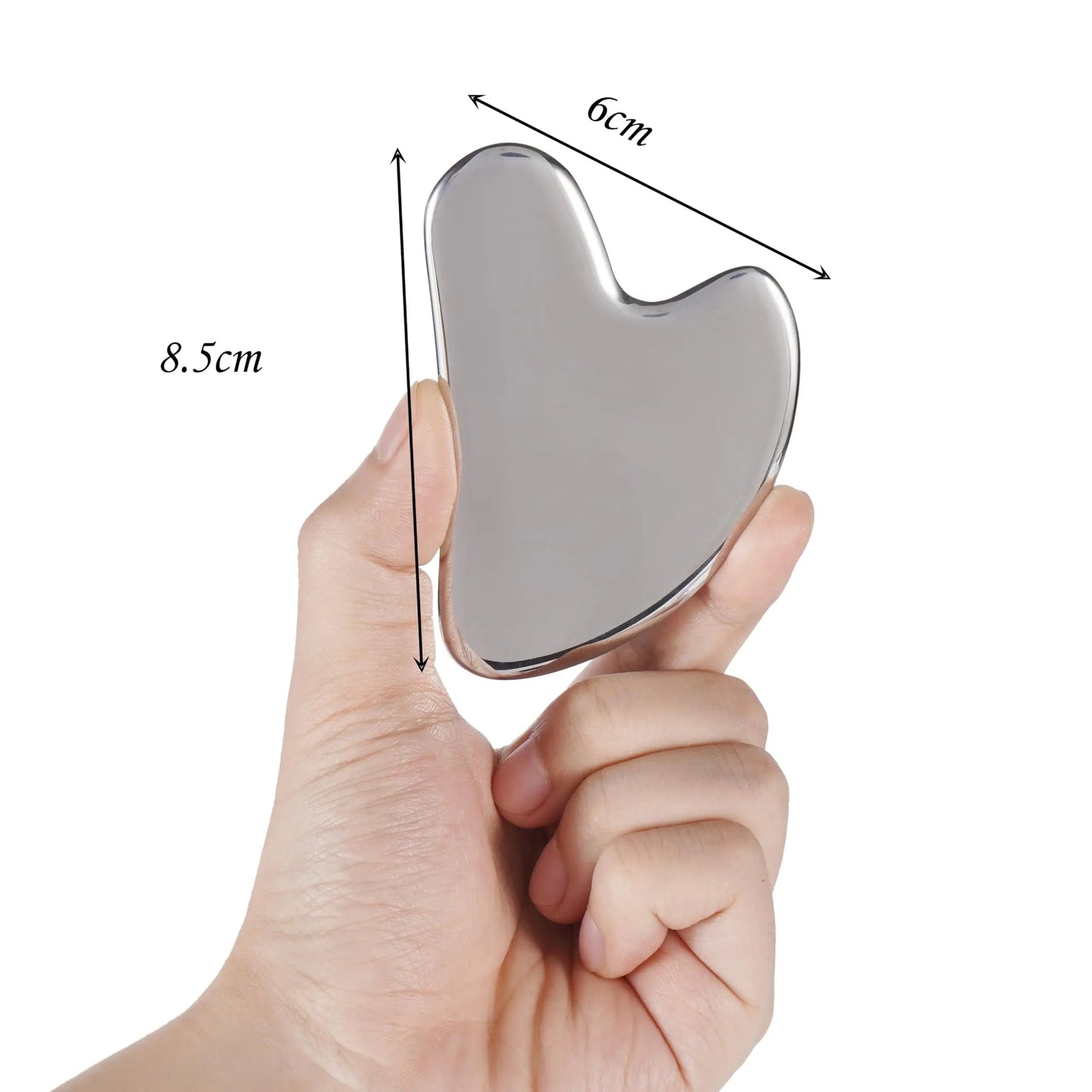 Appareil massage visage en acier inoxydable