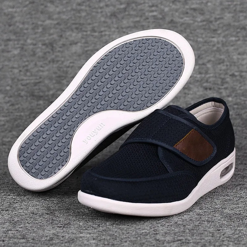 Chaussures orthopédiques à enfiler pour homme