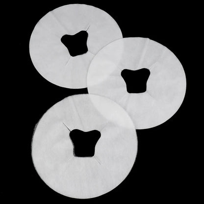 Lot de cent masques pour le visage à utiliser sur table de massage