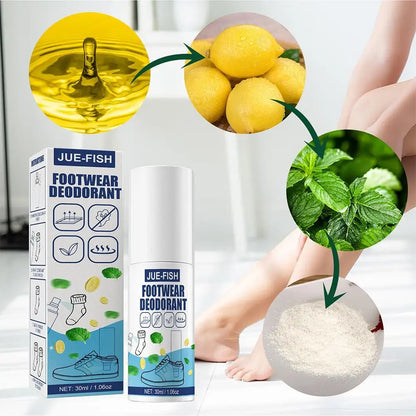 Déodorant Antibactérien pour Chaussures | Élimine les Odeurs