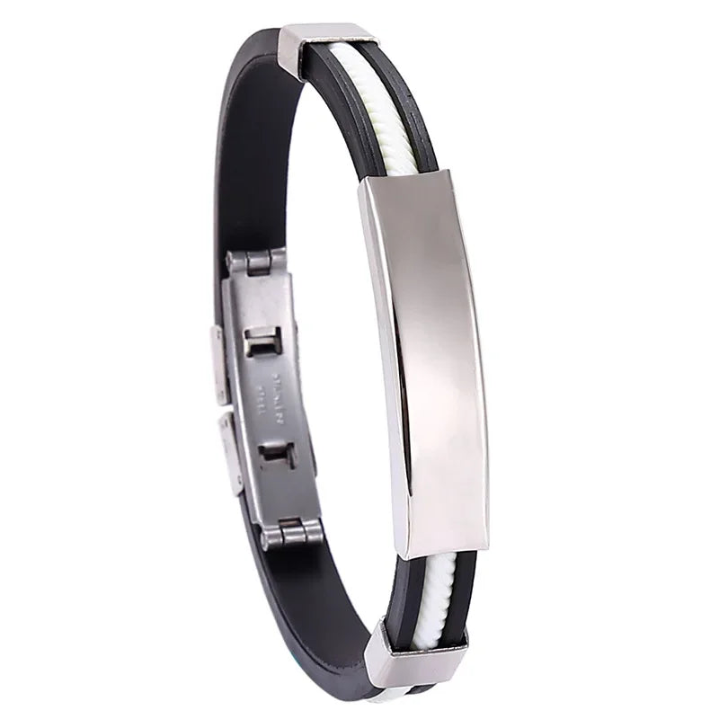 Bracelet magnétique anti-douleurs inox – soulagement naturel quotidien