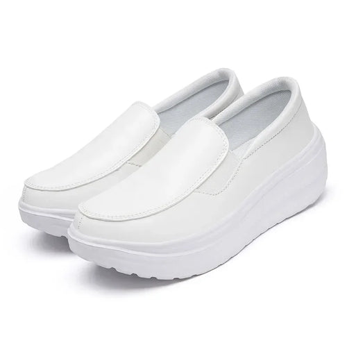 Chaussures orthopédiques compensées pour femme
