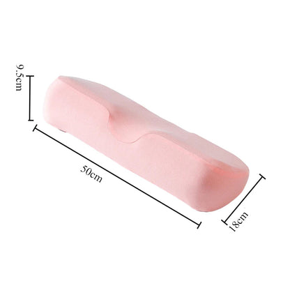Oreiller ergonomique traversin rectangle en mousse à mémoire de forme