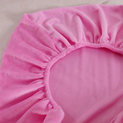 Drap en velours pour table de massage