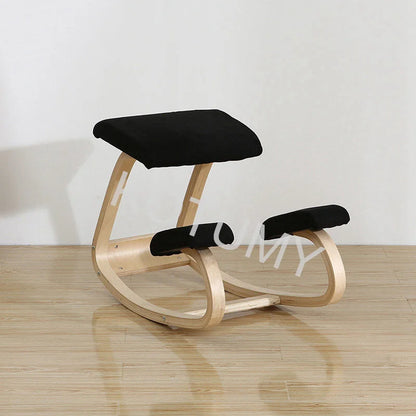 Tabouret ergonomique bureau bois – assise correcte et confort prolongé