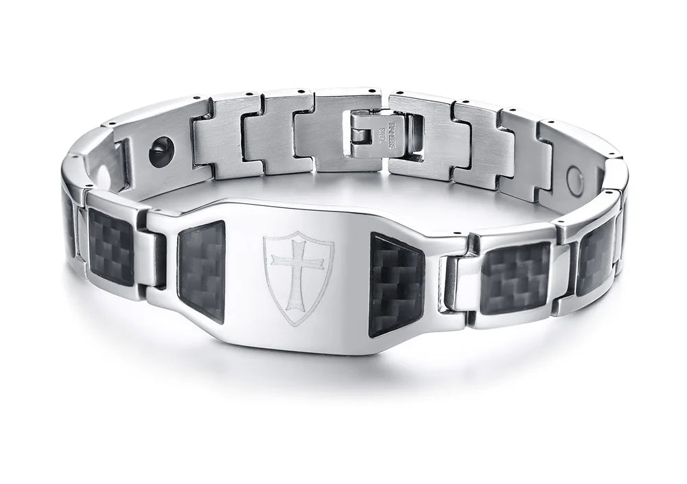 Bracelet anti douleur design pour homme