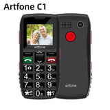 Téléphone Portable Senior Débloqué avec Grandes Touches, Bouton SOS