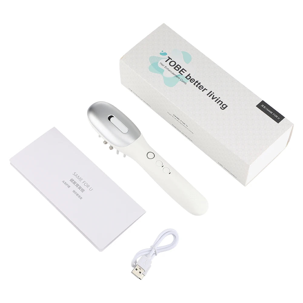 Appareil de massage tête électrique à lumière LED