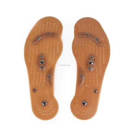 Semelles de thérapie magnétique pour massage d’acupression